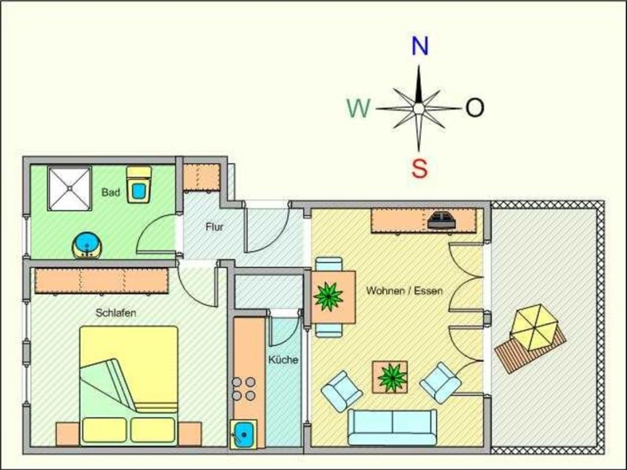 Unter Den Kolonnaden 13 Hotel Ostseebad Kühlungsborn Eksteriør billede